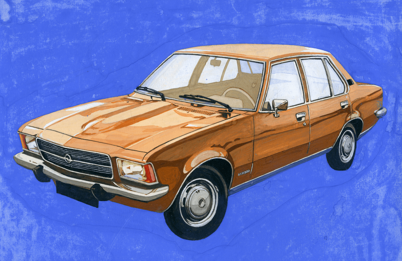 OPEL „REKORD 2100 D“ (Saksa LV, 1972)