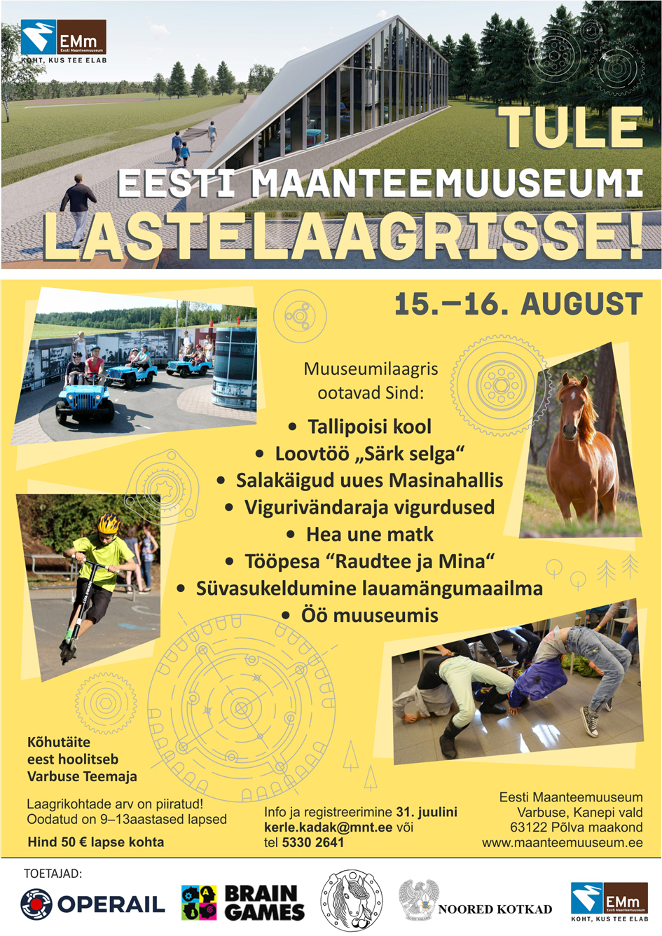 maaneemuuseumi lastelaager