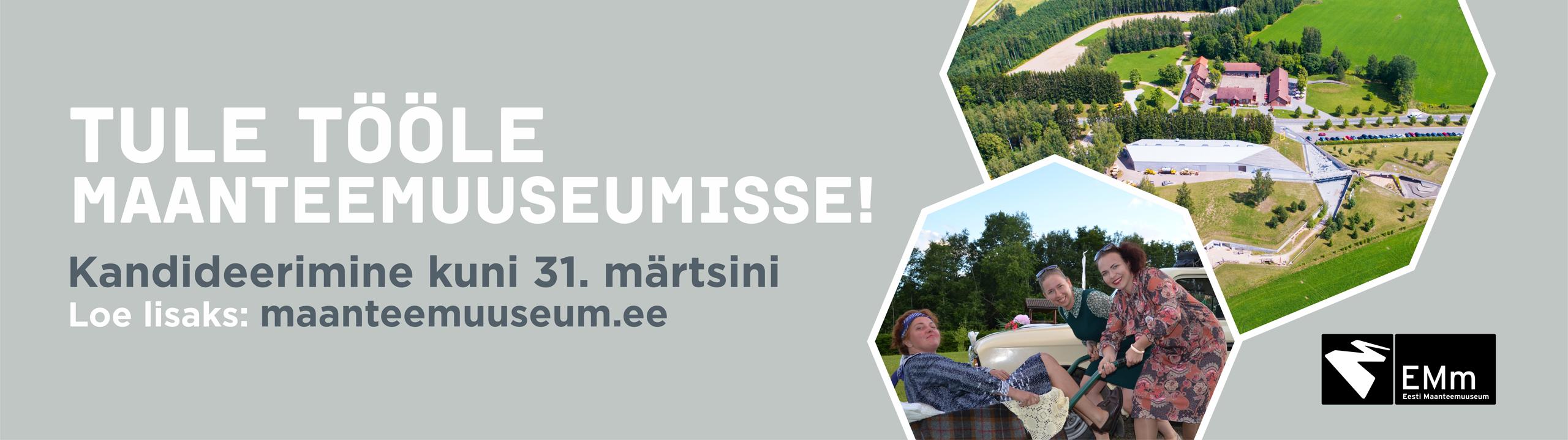maanteemuuseum töökuulutus