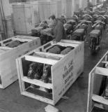 JAWA mootorrataste tootmine peatati 1938. aastal, kui Saksamaa okupeeris Tšehhoslovakkia, ja tehas, mille inseneride suurepärane tase oli sakslastele hästi teada, rakendati militaartehnika arendamisse. Ometi jätkus inseneride töö mootorratta täiustamisega
